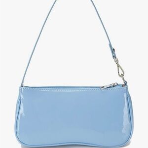 Elegant Blue Women's Shoulder Bag